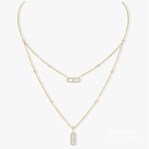 Messika Diamond-Encrusted Necklaces