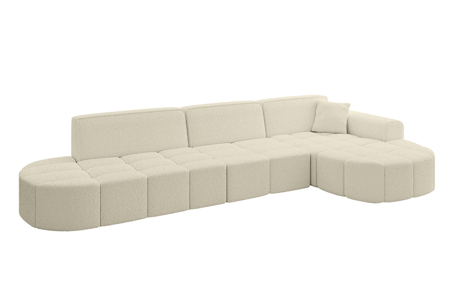 Narożnik prawostronny bez funkcji spania LIVO-L2 - 337x173x79,5 Beżowy