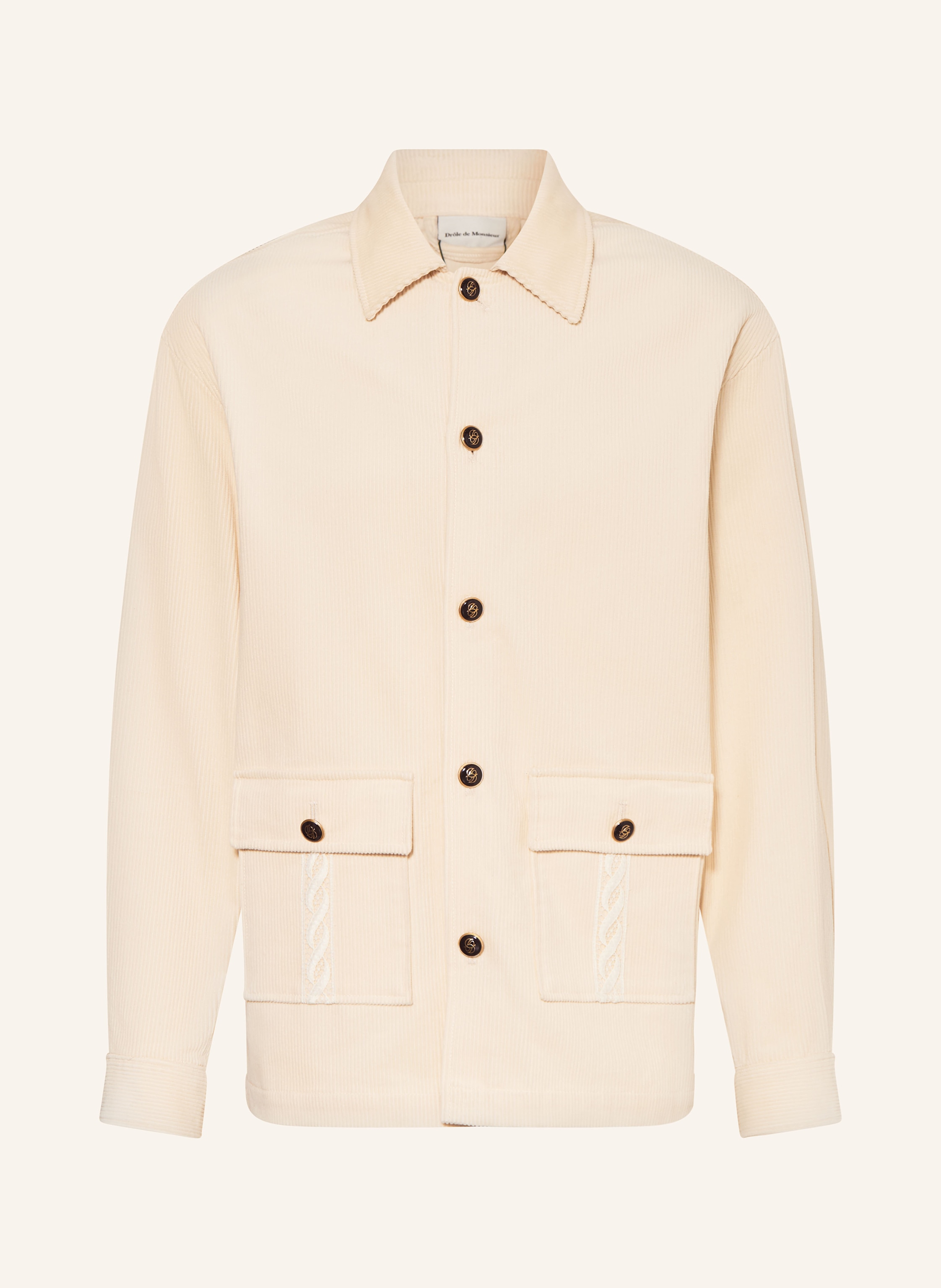 DRÔLE DE MONSIEUR Cord-Overjacket LA SURCHEMISE CORDUROY