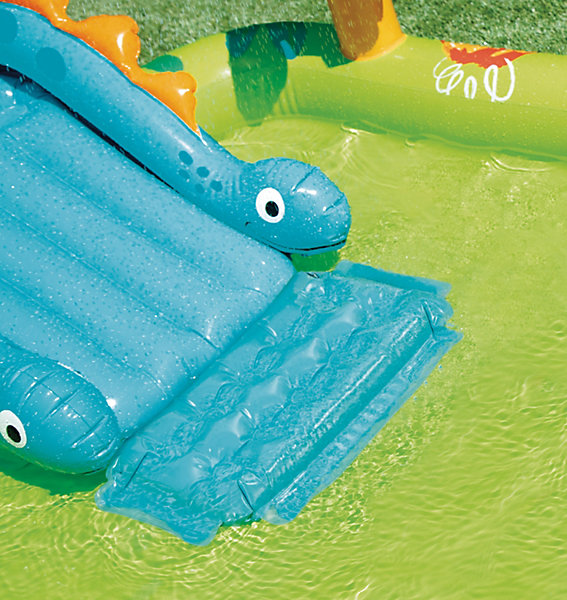 Aire de jeux piscine gonflable pour enfants Intex Dinosaure