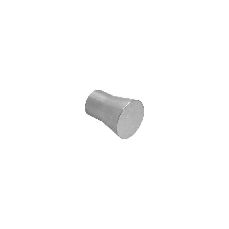 Bouton cylindrique agrandi en acier inoxydable Ø 23 mm LINEA BERTOMANI