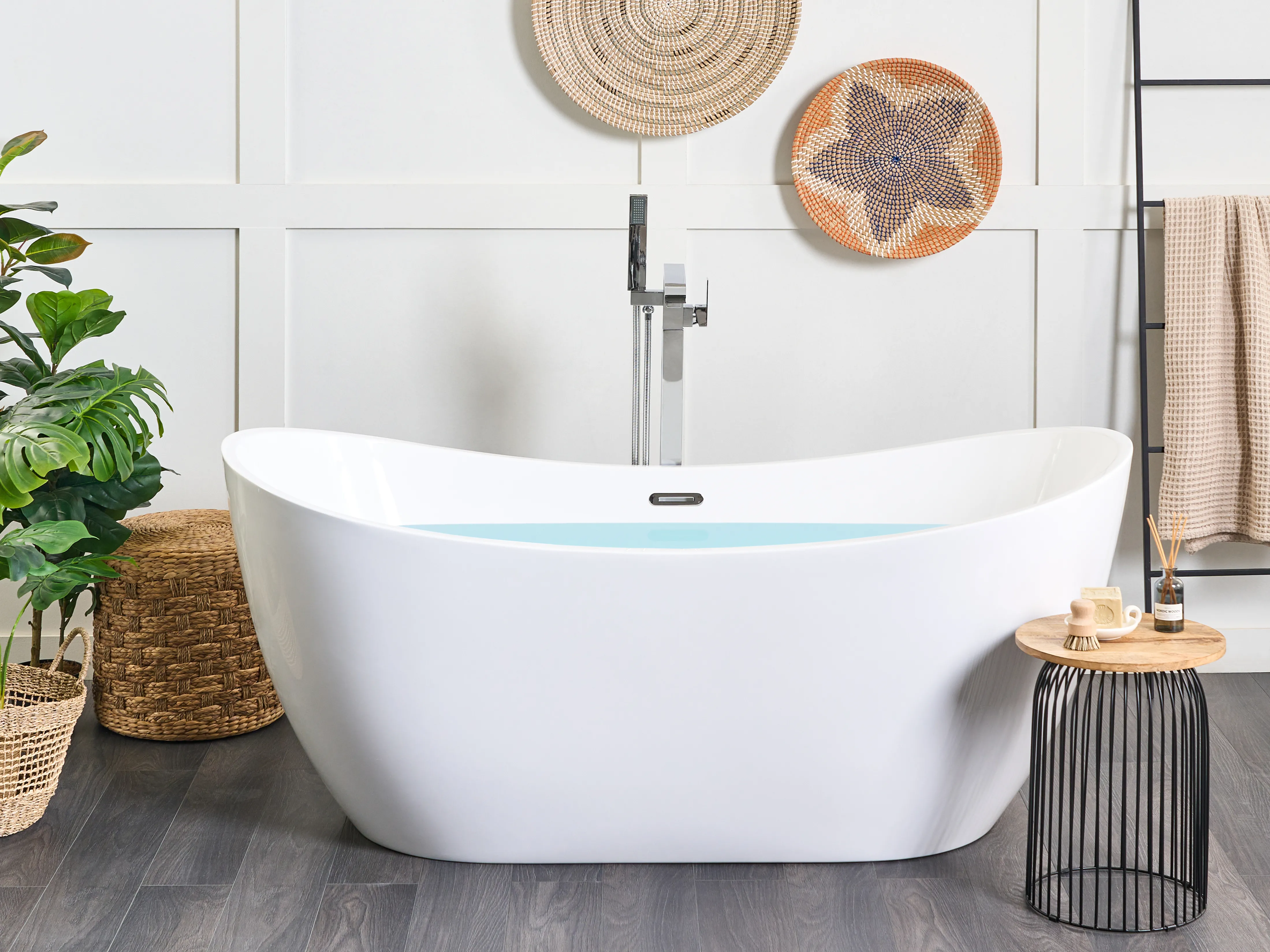 Freestanding Bathtub ANTIGUA 1700 x 770 mm White