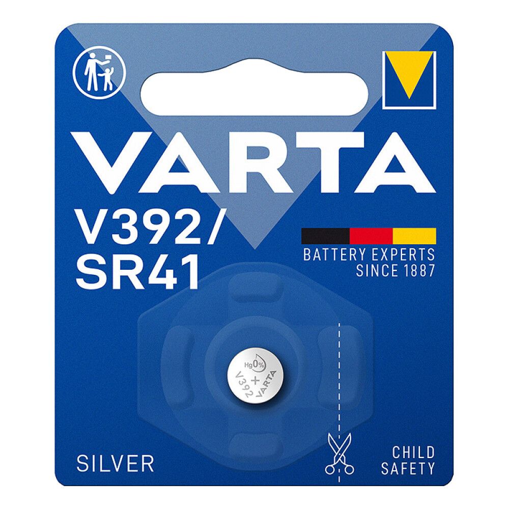 KNAPPCELLEBATTERI VARTA V392 SR41 1,55V