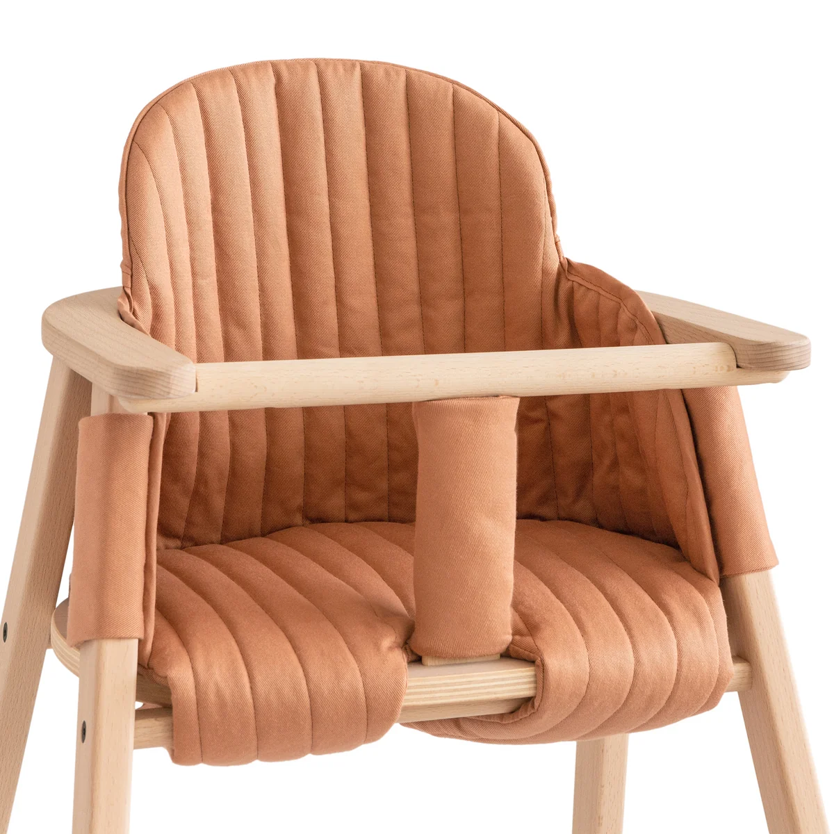 Nobodinoz - Kissen für Growing Green Kinderstuhl, sienna brown