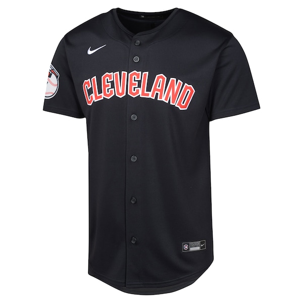 Cleveland Guardians Nike Youth Alternate Limited Jersey - Navy