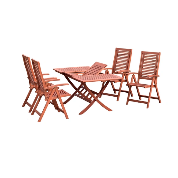 Gartenmöbel »Cordoba«, 4 Sitzplätze, Eukalyptusholz