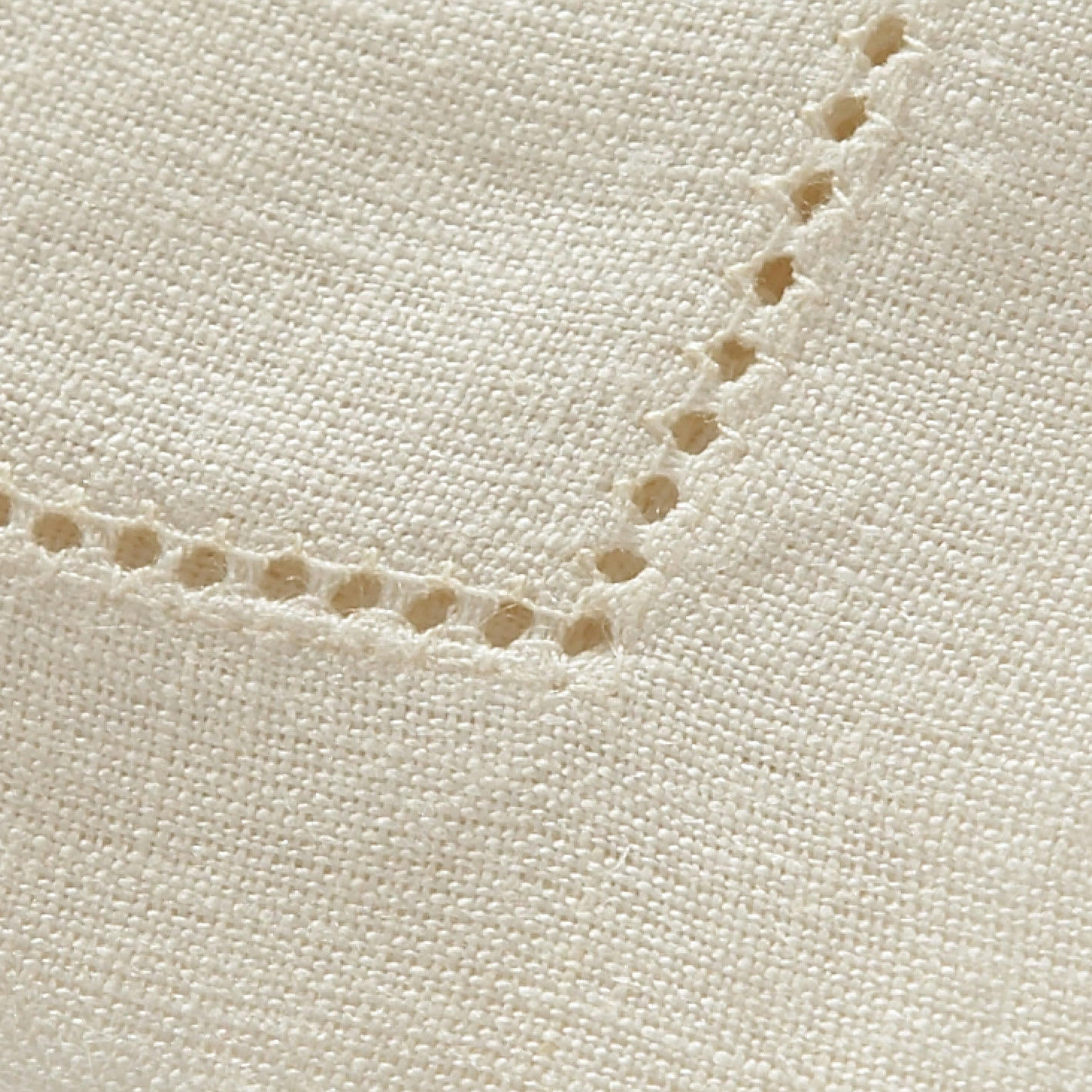 FLORENCE - Serviette de table en lin blanc 45x45