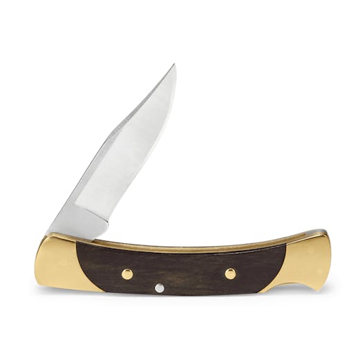 Buck Knives 55 Hunter Halfsize 420HC Lockback Pocket Folding Knife | 55BRS