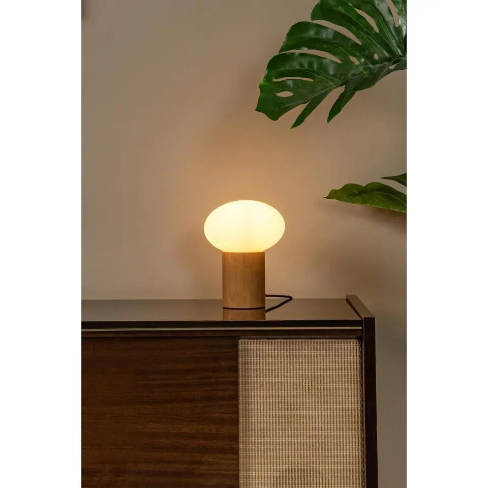 Lucide BIRTLE Tafellamp - Opaal