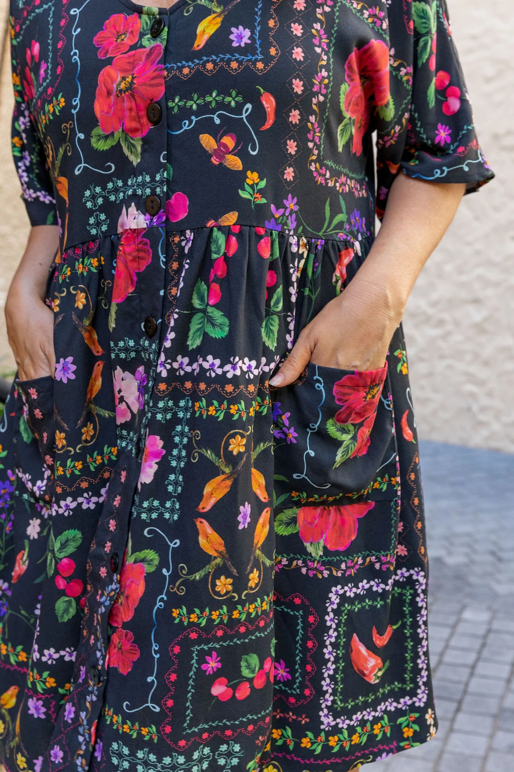Disco Dress in Sweet Bee