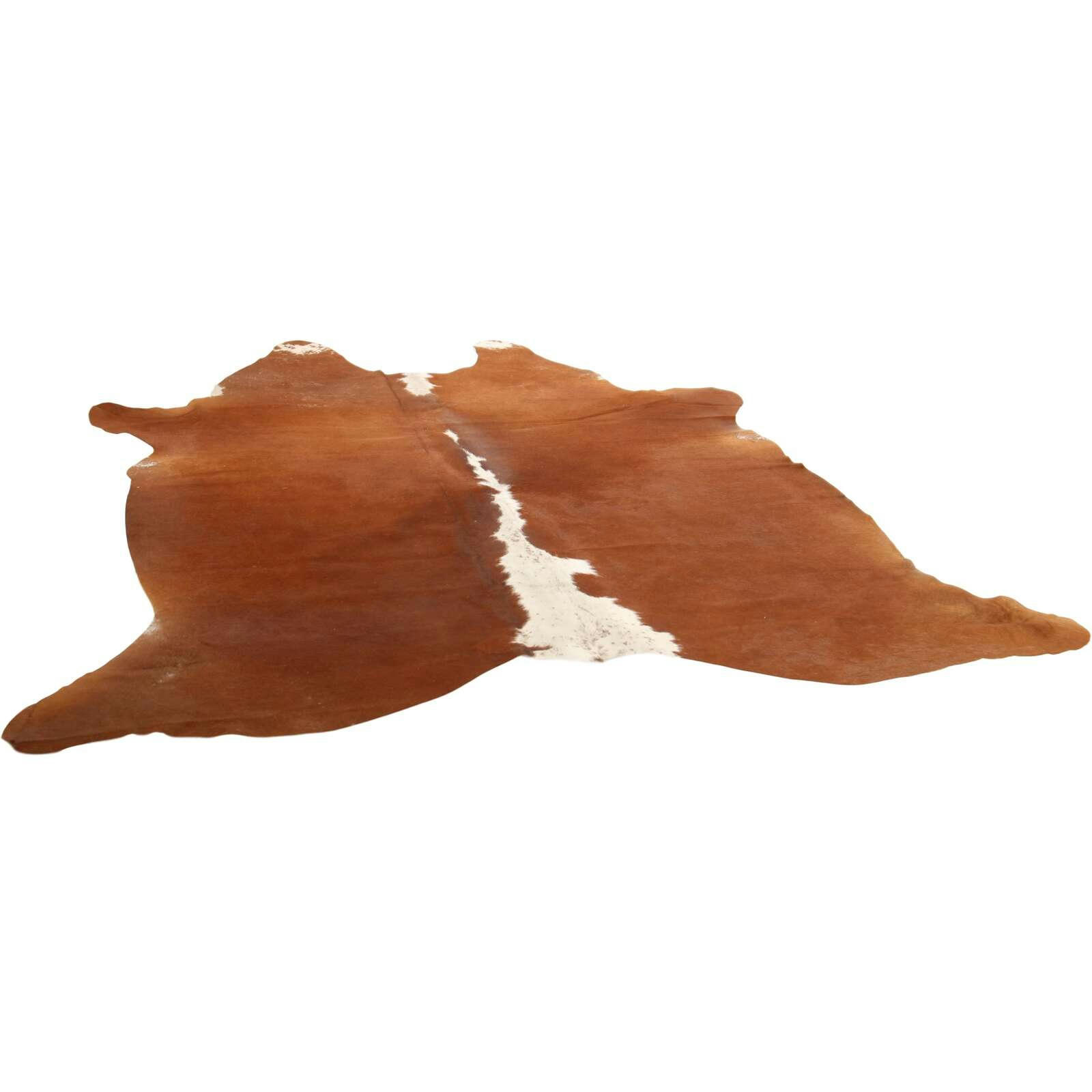 COW - Tapis peau naturelle Cuir Marron