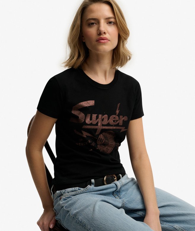 Band Merch Fitted T-Shirt