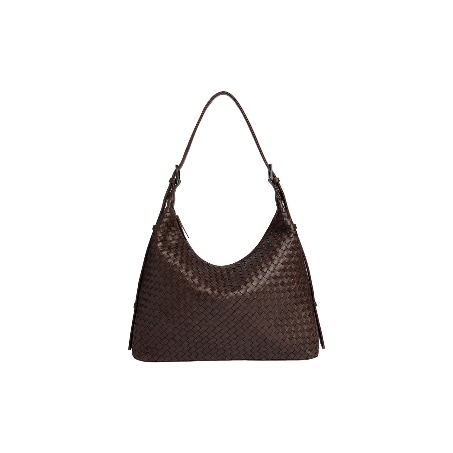 TribecaMBG Bag Weave, dark brown