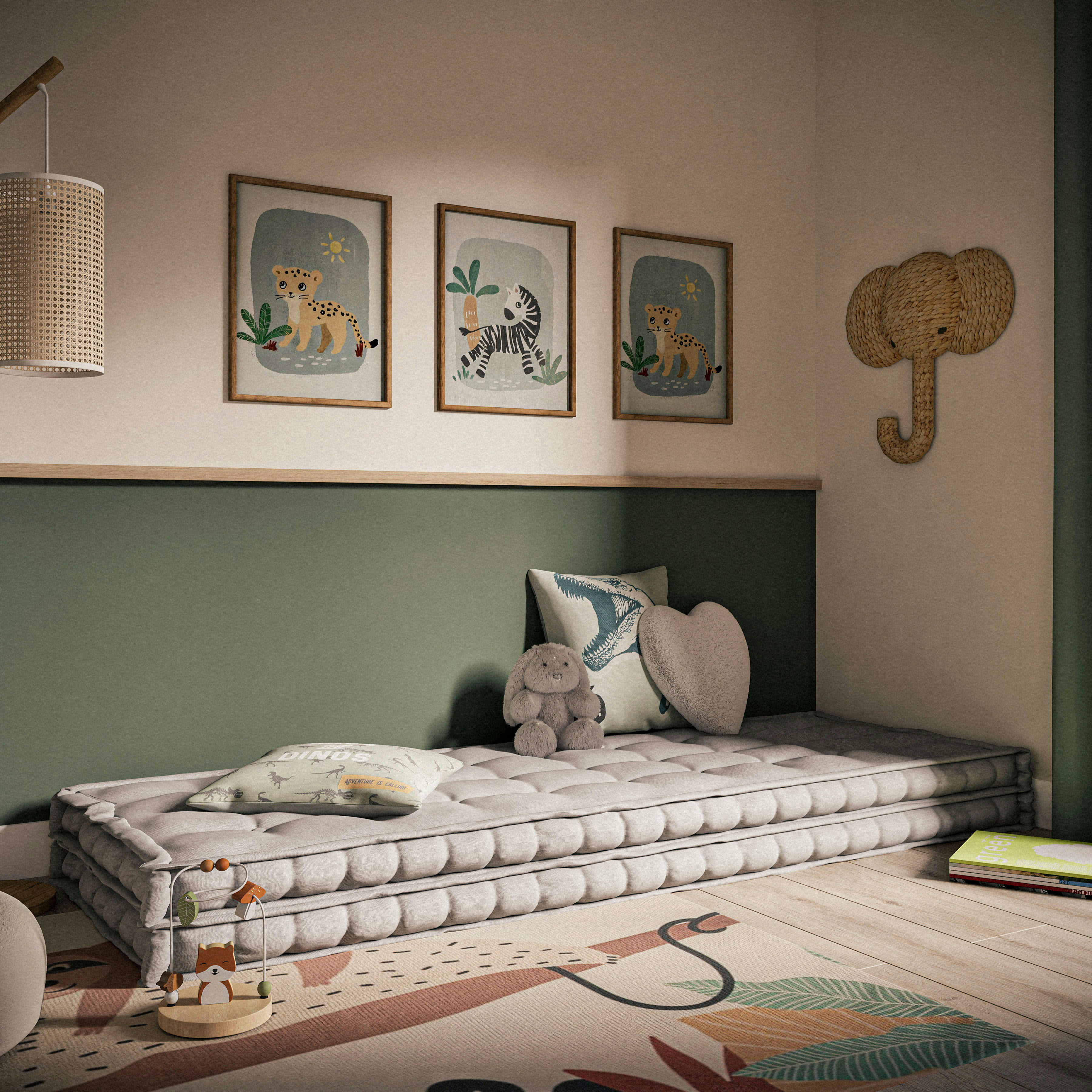 Bunny - Peluche lapin grise