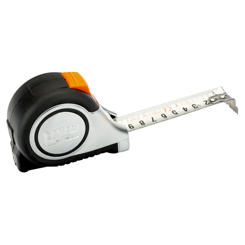 Bahco Metric Double Sided Tape Measure With Rubber Grip 5 m