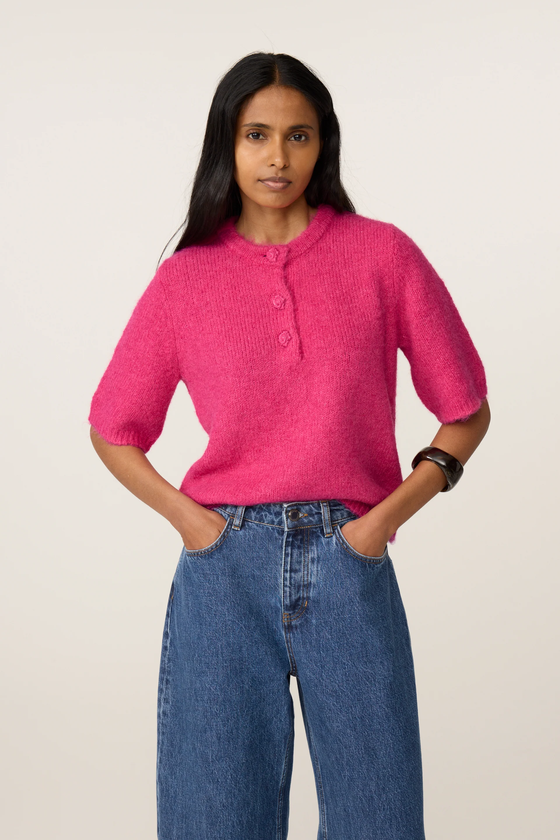 Coco Pullover | Fab Fucshia