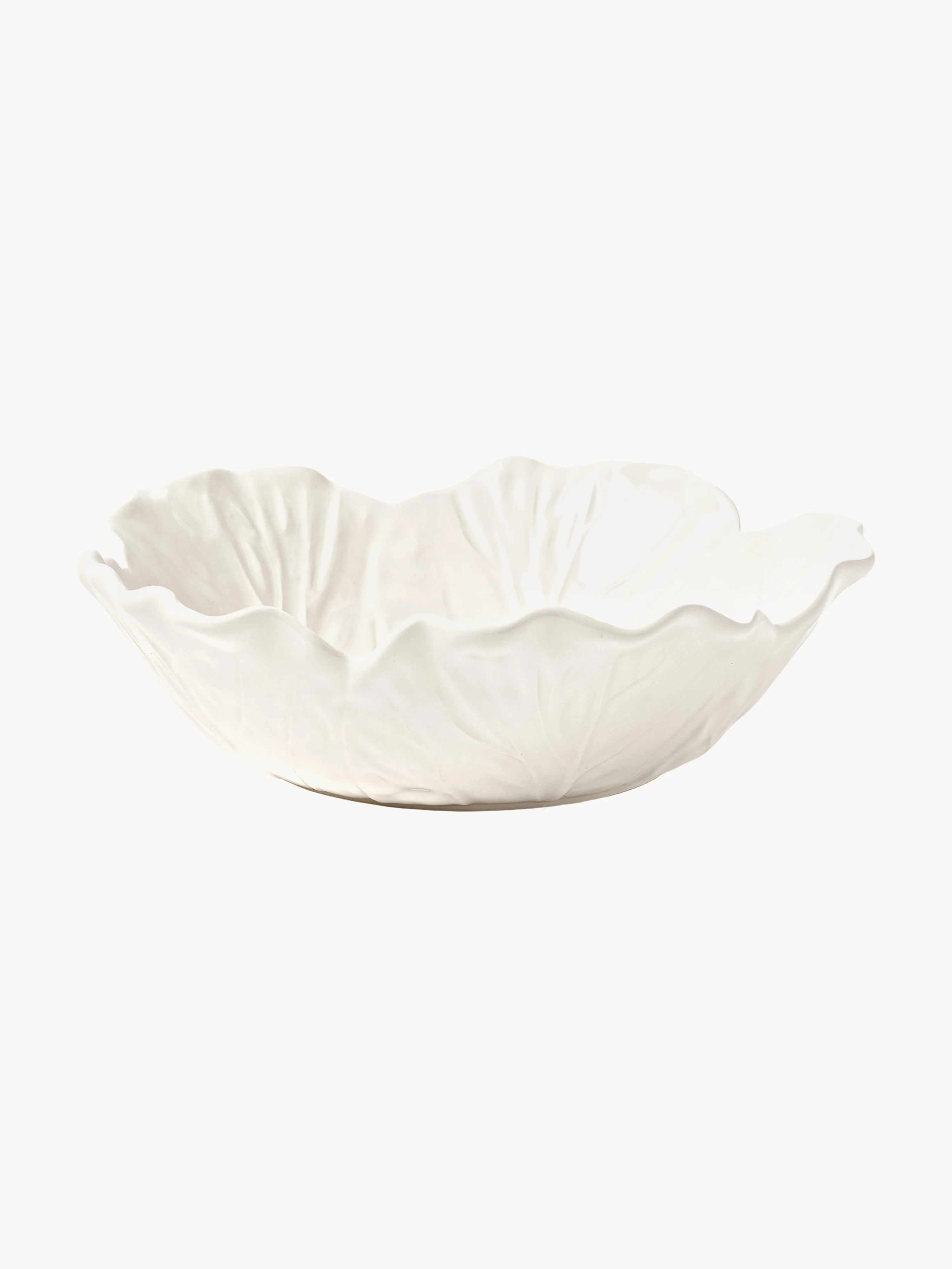 Handbemalte Servierschalen Cabbage, 2er-Set