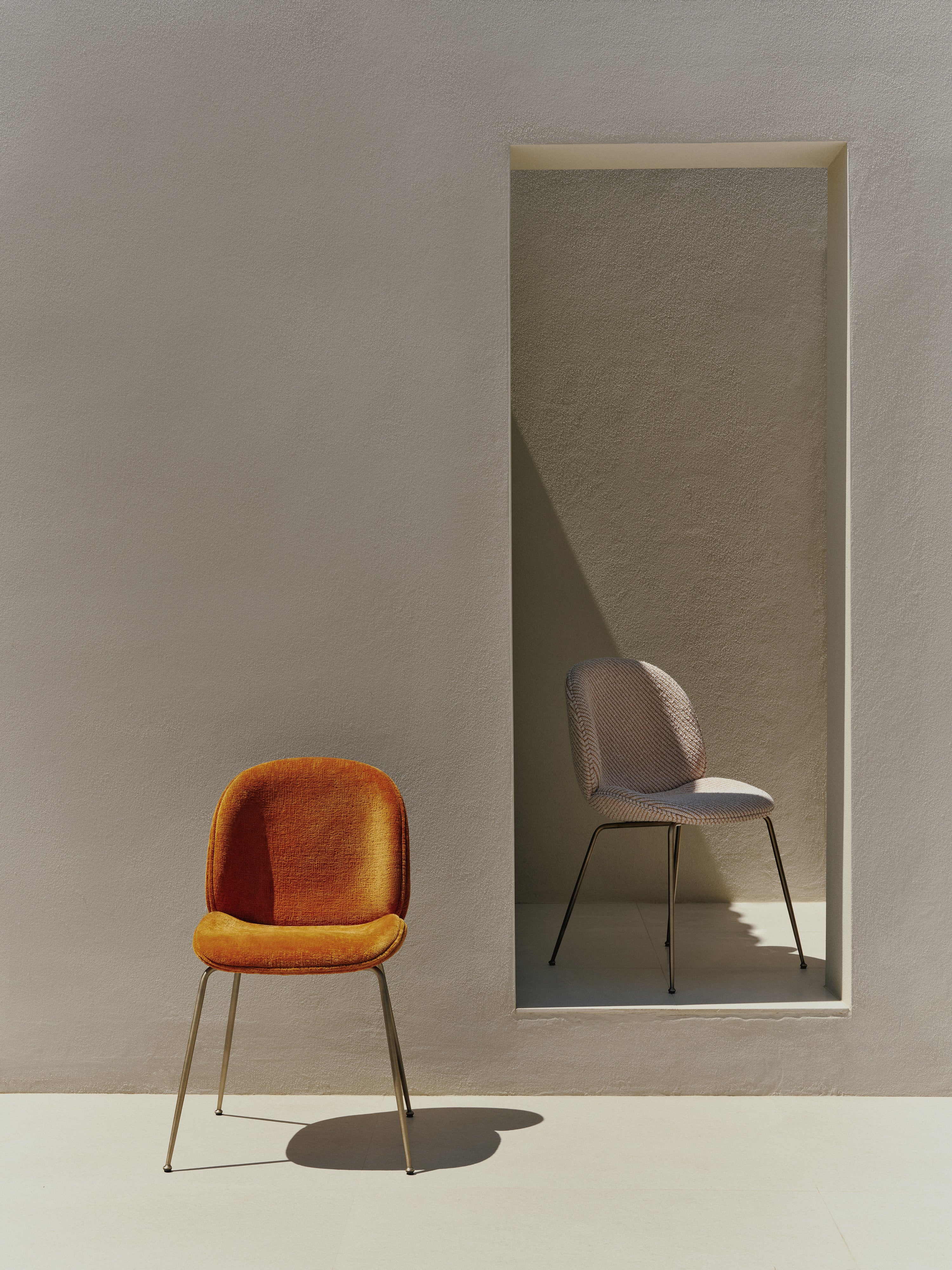 WESTWING x GUBI, Polsterstuhl Beetle by Delia Lachance
