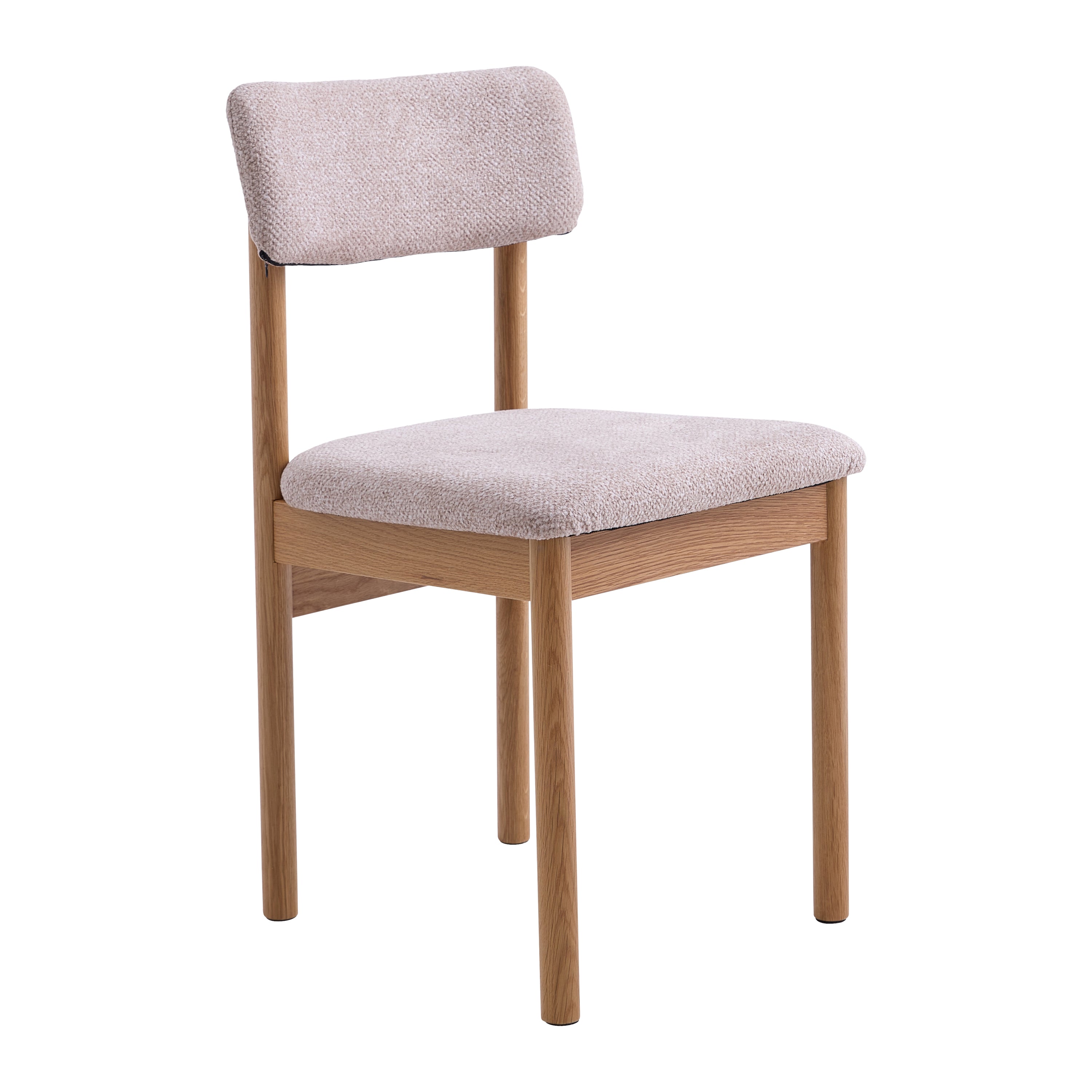 by fonQ Touk Eetkamerstoel - Naturel / Eiken