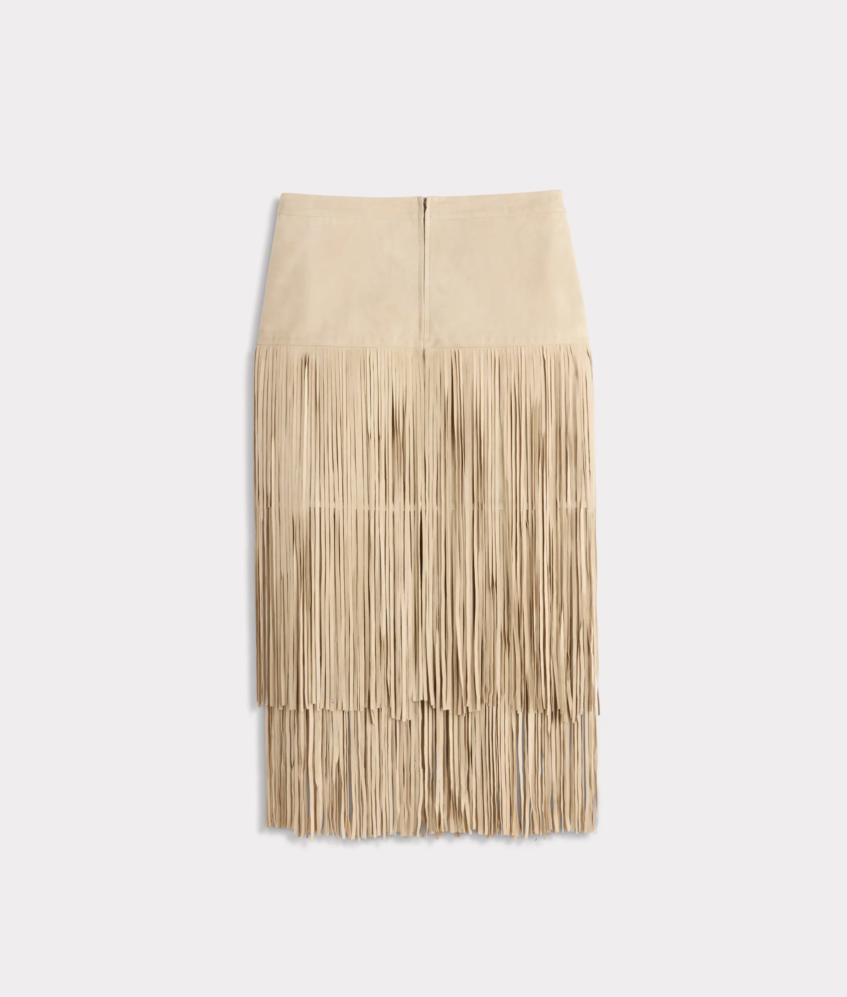 Rhiannon Fringe Skirt - Bone