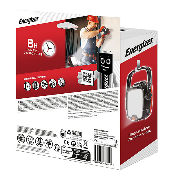 Baladeuse worklight Energizer 250 lumens