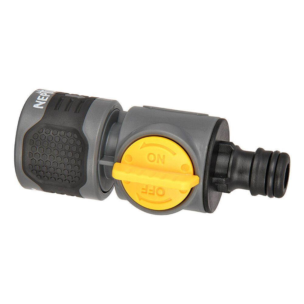SLANGEKOBLING NEPTUN QUICK CONNECT MED AVSTENGING 1/2"