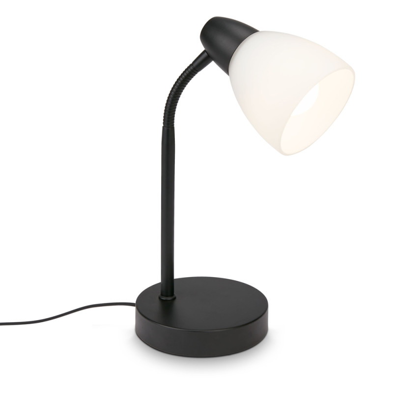 Lampe de bureau noire E14 25 W BRILONER