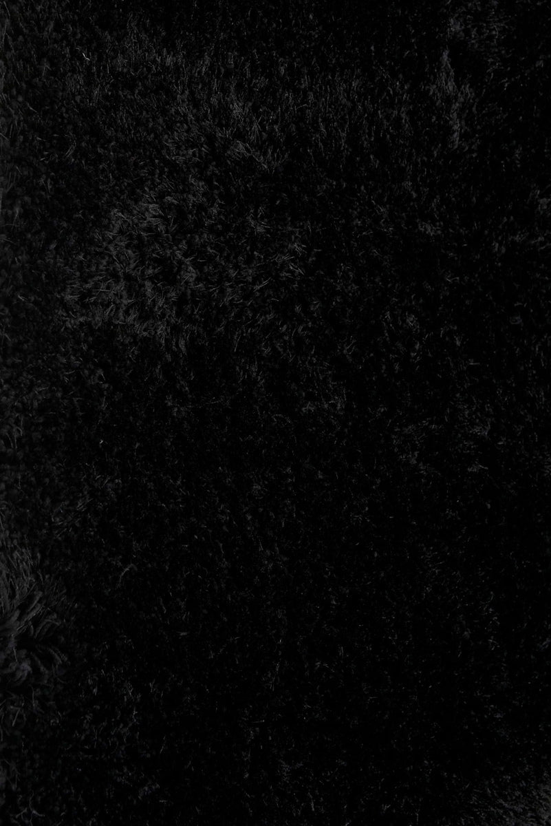 DÉJA Living Vloerkleed Lavar - Zwart Stof - 130x190cm