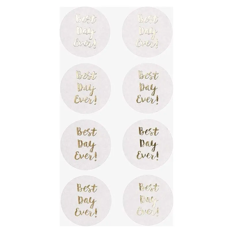 Sticker 4er-Set Best Day Ever