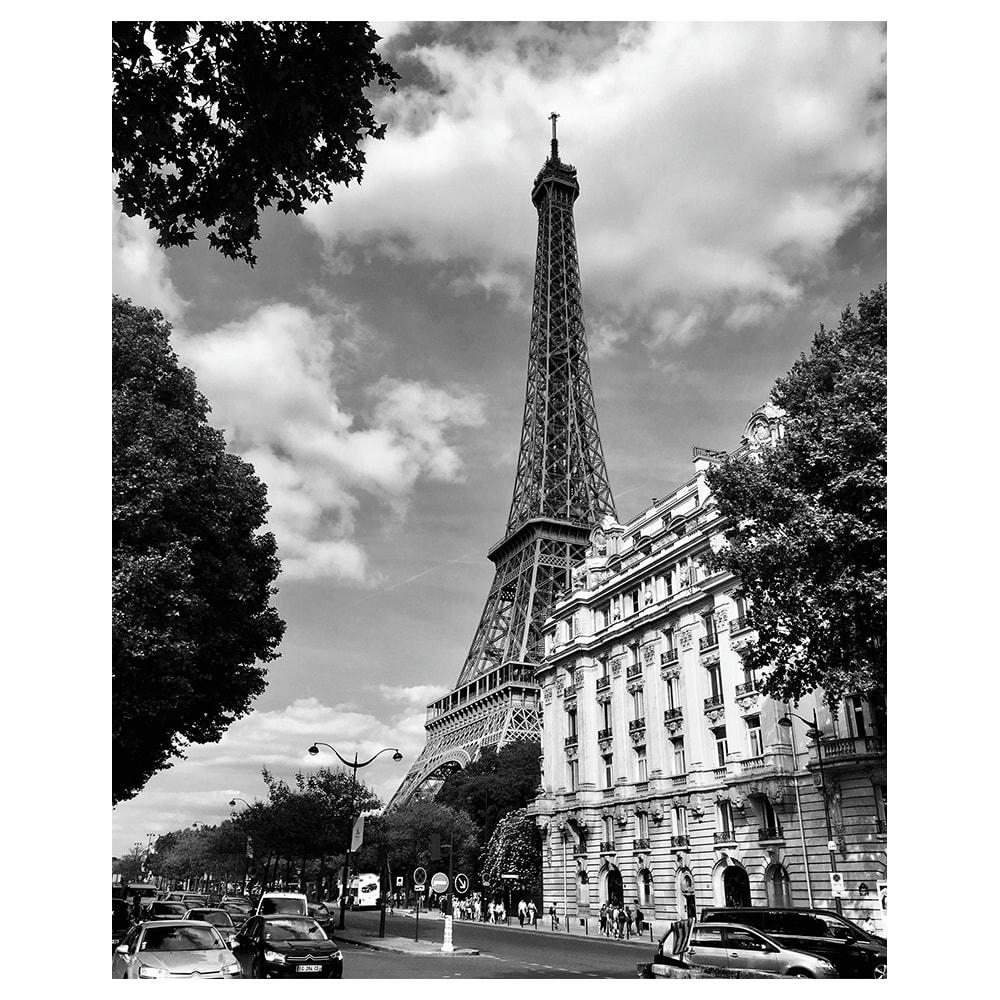 - Tableau impression sur toile - La tour de Paris 60x75cm