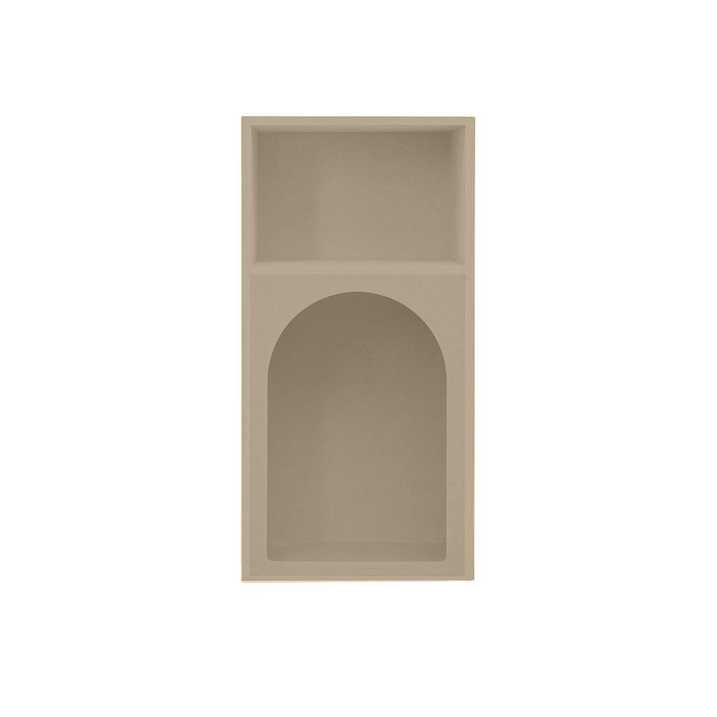 ORSON - Chevet rangement En Mdf Laqué Taupe