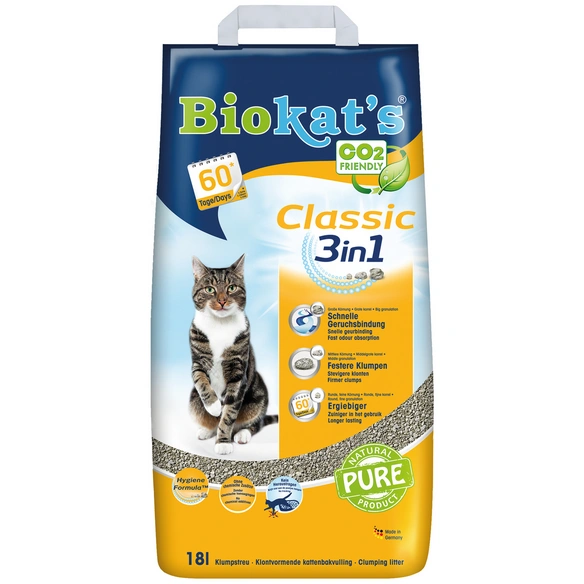 Katzenstreu »3in1«, 1 Sack, 17,952 kg