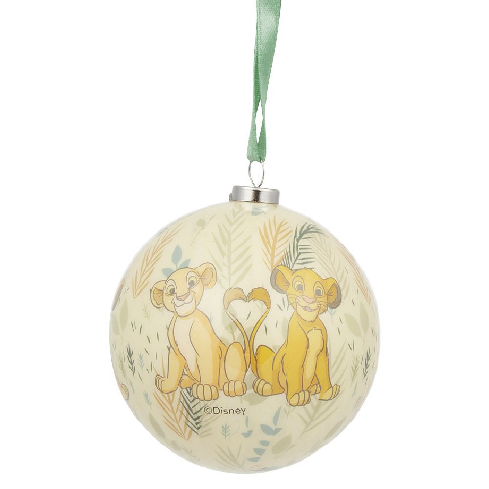 Boule de No&euml;l Disney Roi Lion Ø7,5 cm