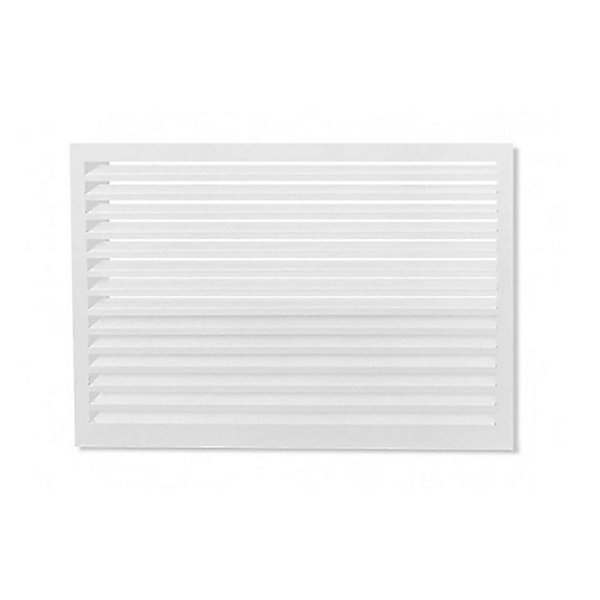 Face dos finition aluminium blanc 23A - 9010 XL 1200x1310mm