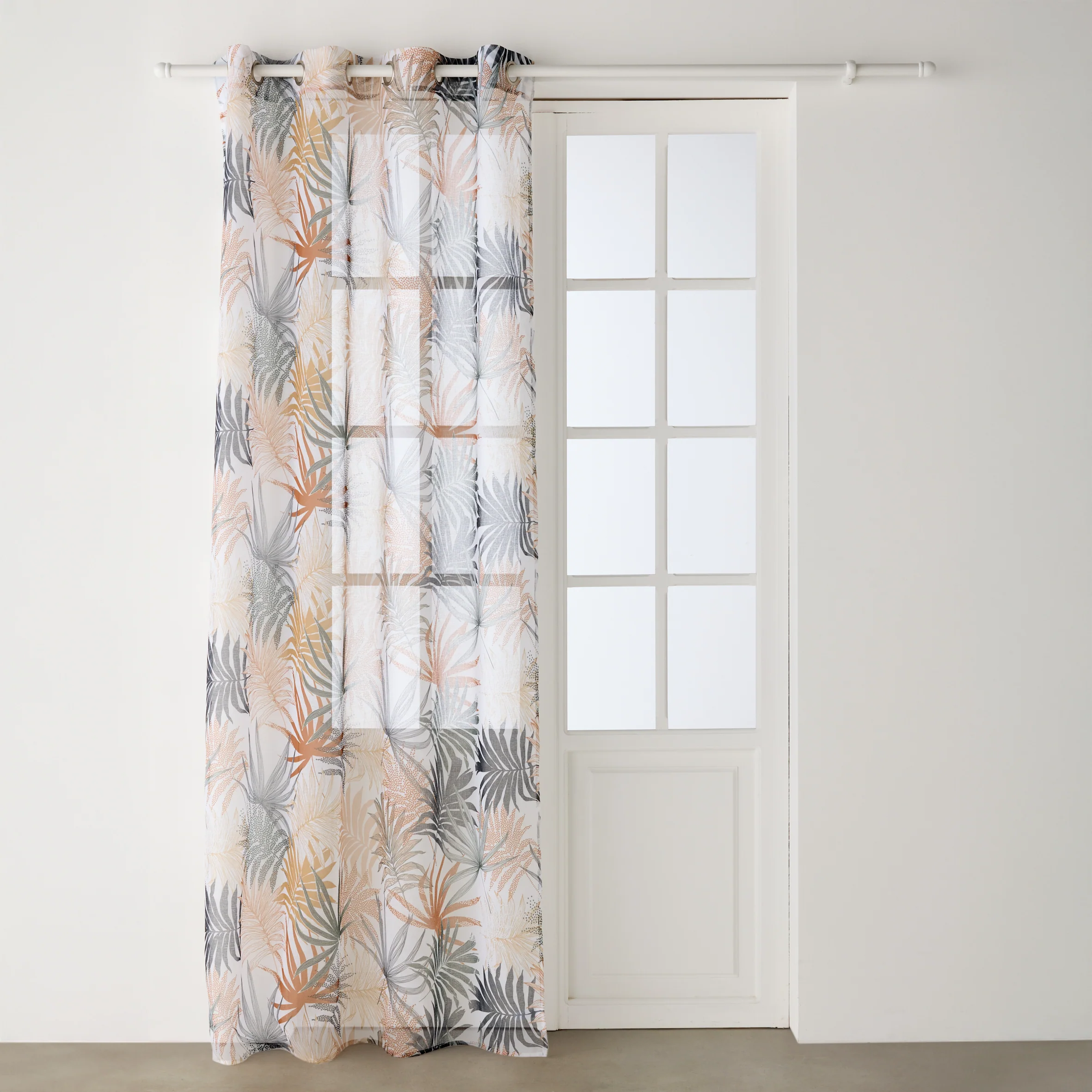 Voilage ALBERO coloris camel 140 x 240 cm