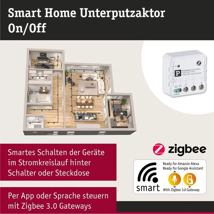 Fernbedienung On/Off Zigbee 3.0