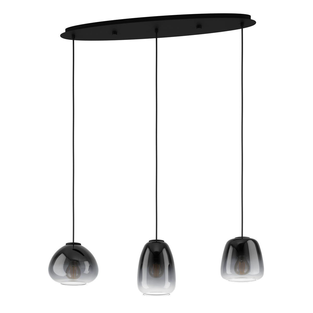 EGLO hanglamp Aguilares - e27 - 84 cm - zwart