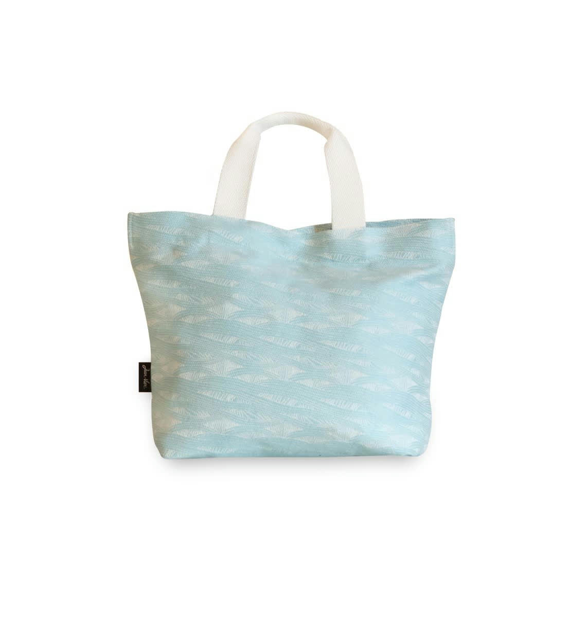 MIRAMAR - Sac Bleu Coton 42x30x13 cm