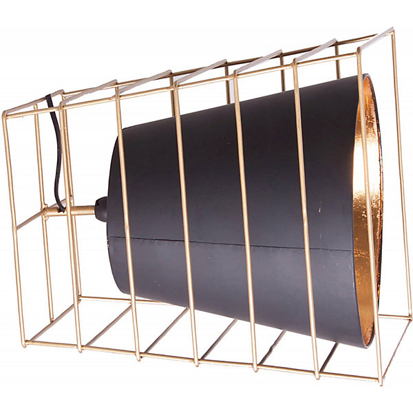 Lampe de salon lucerna 34 x 30 x 30 cm Noir, doré
