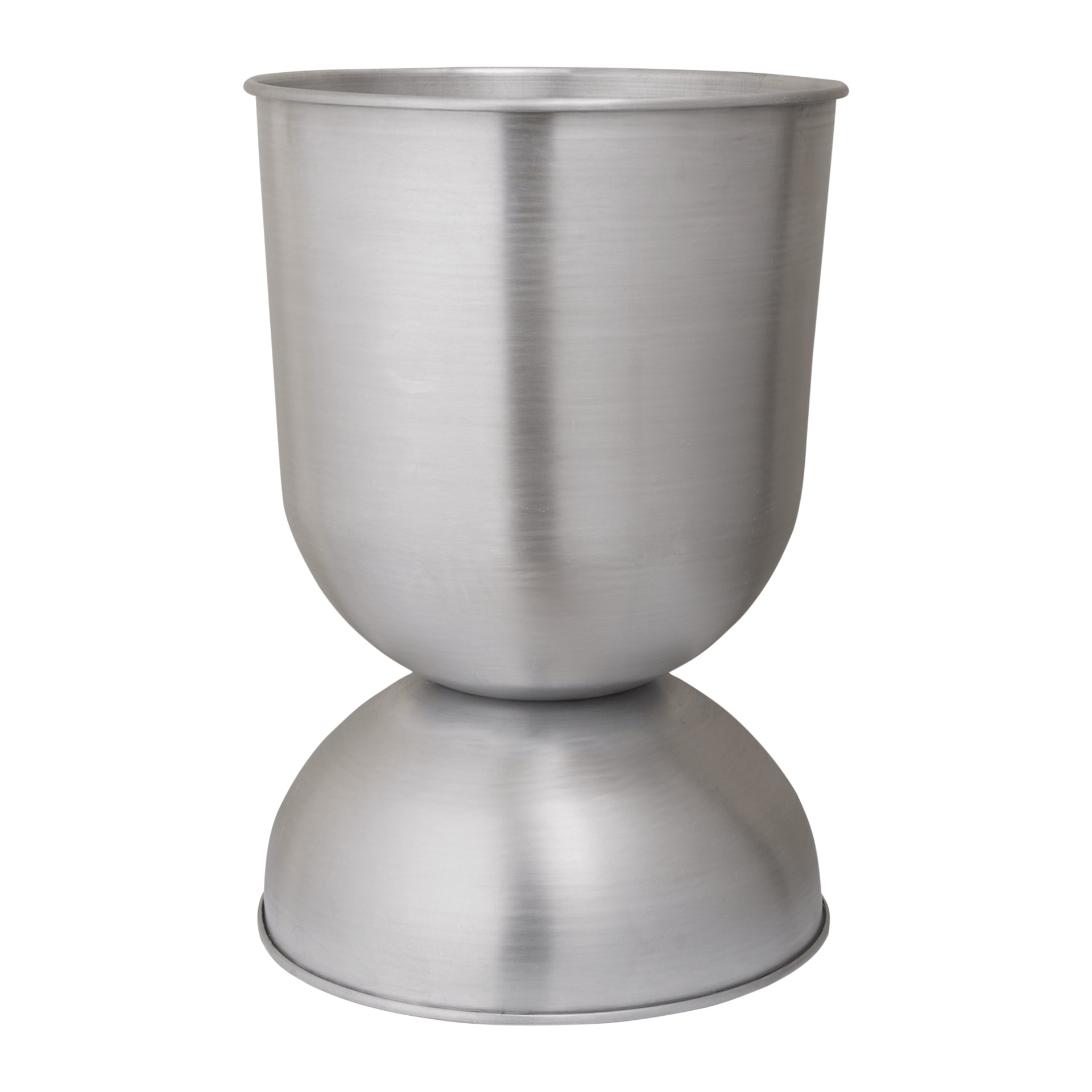 Ferm Living Hourglass Bloempot - Large - Aluminium