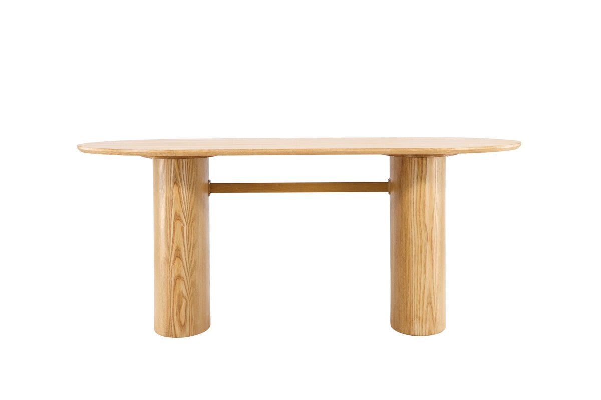 Rebellenclub Eetkamertafel Bygstad - 180 x 75 cm - Naturel