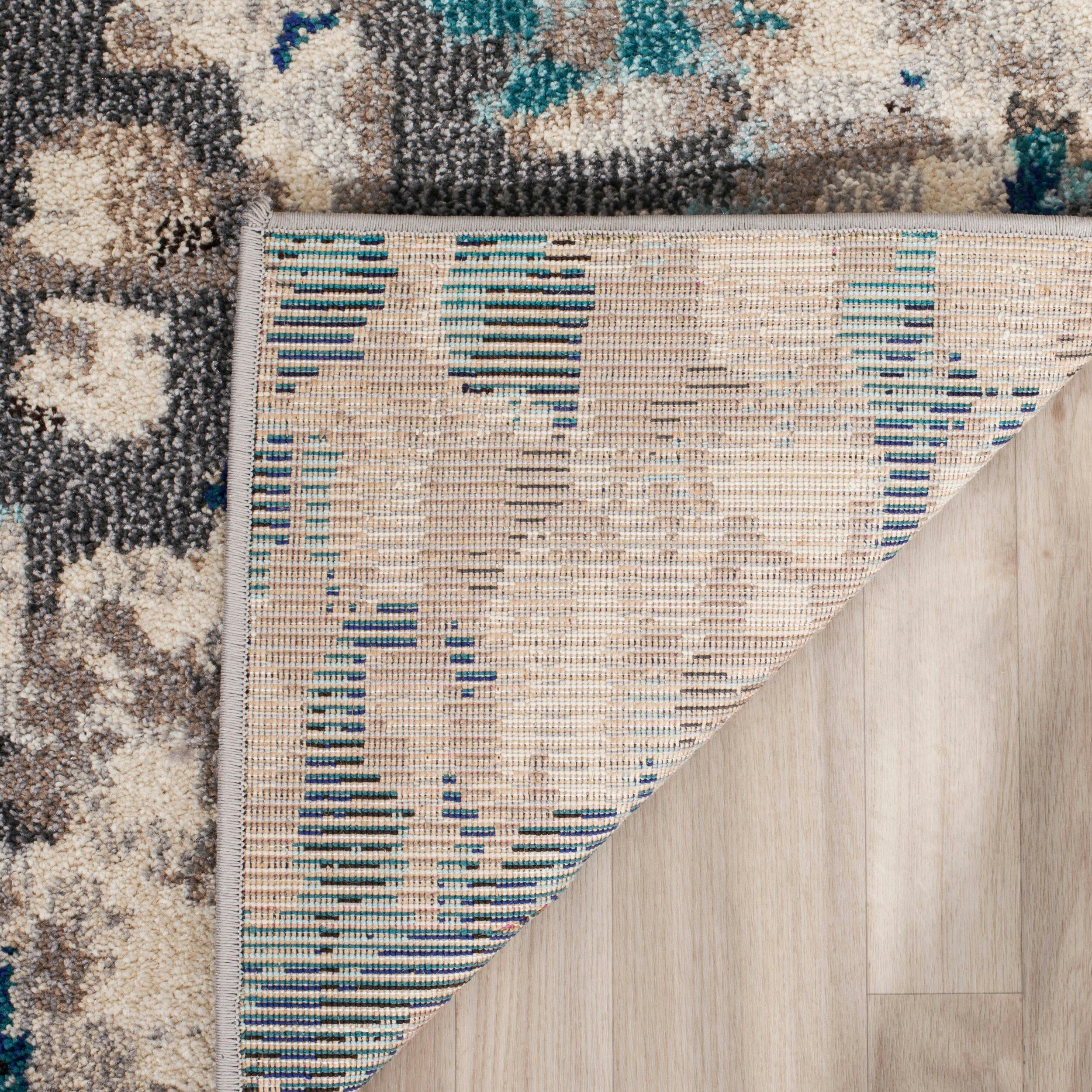 Safavieh Monaco 225 Rug, Grey/Light Blue