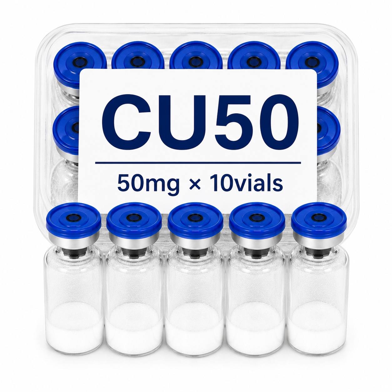 GHK-Cu Copper Peptide × 10 Vials