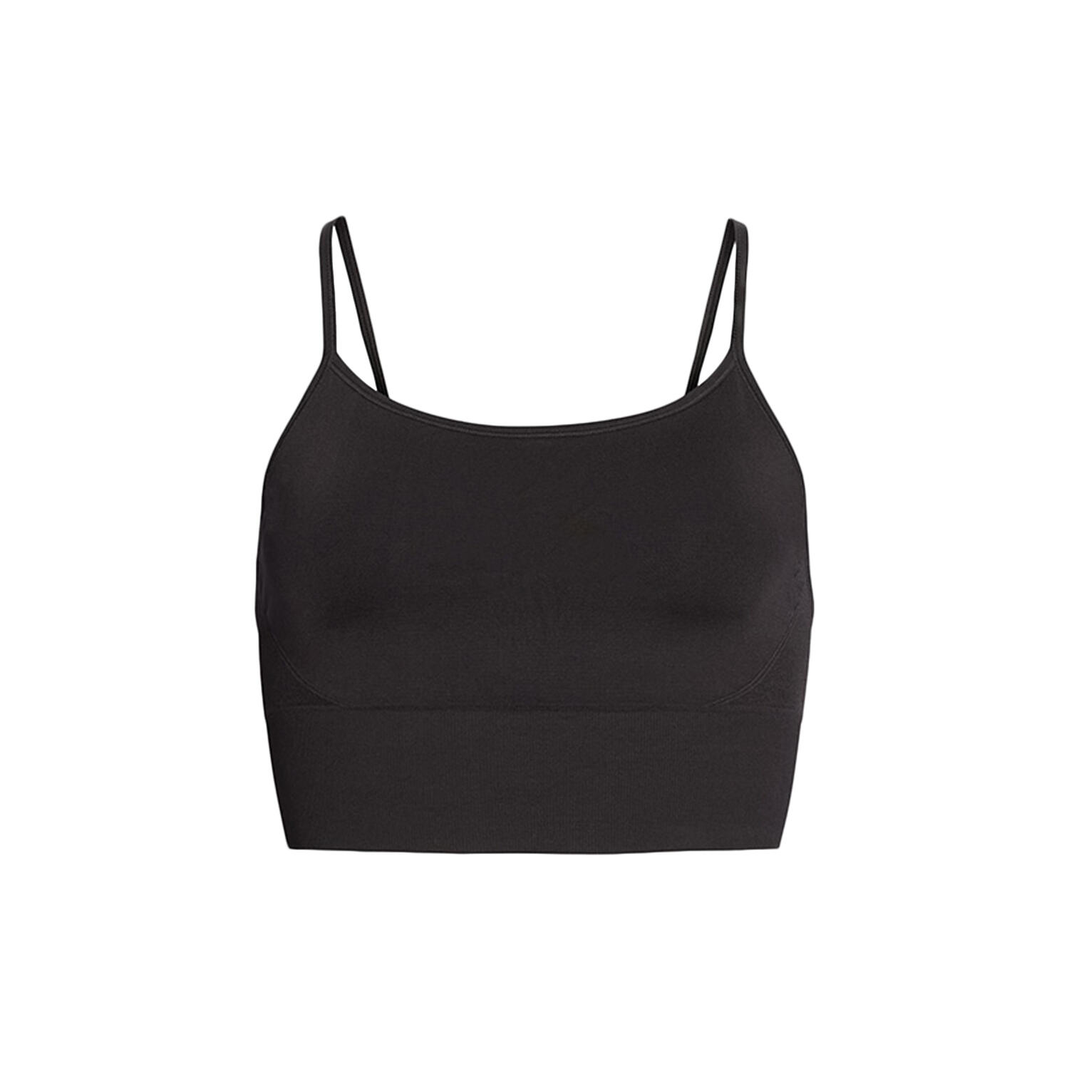 Hilde Seamless sports bra, almost black