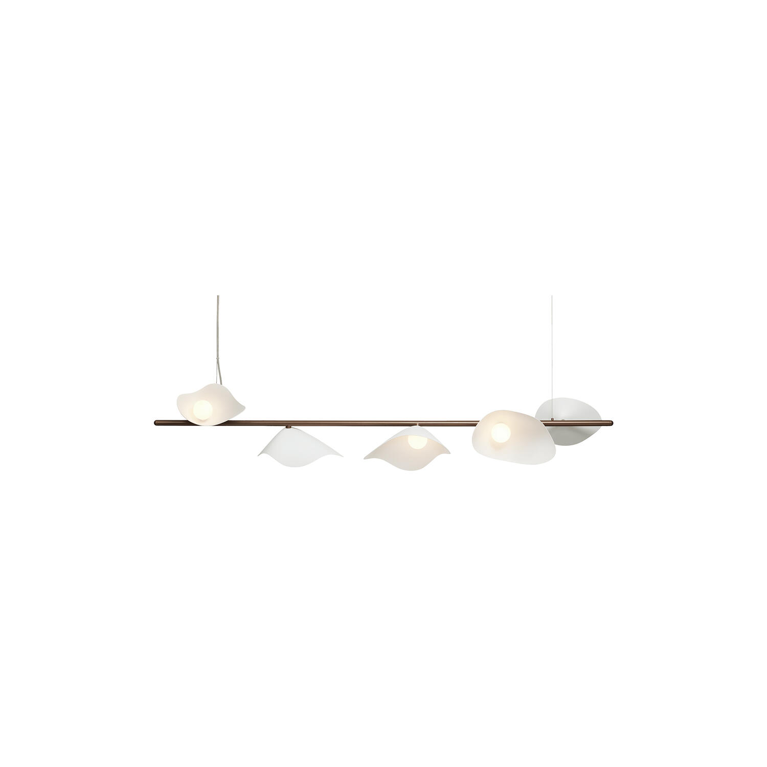 Florii 5 Pendant, dark bronze