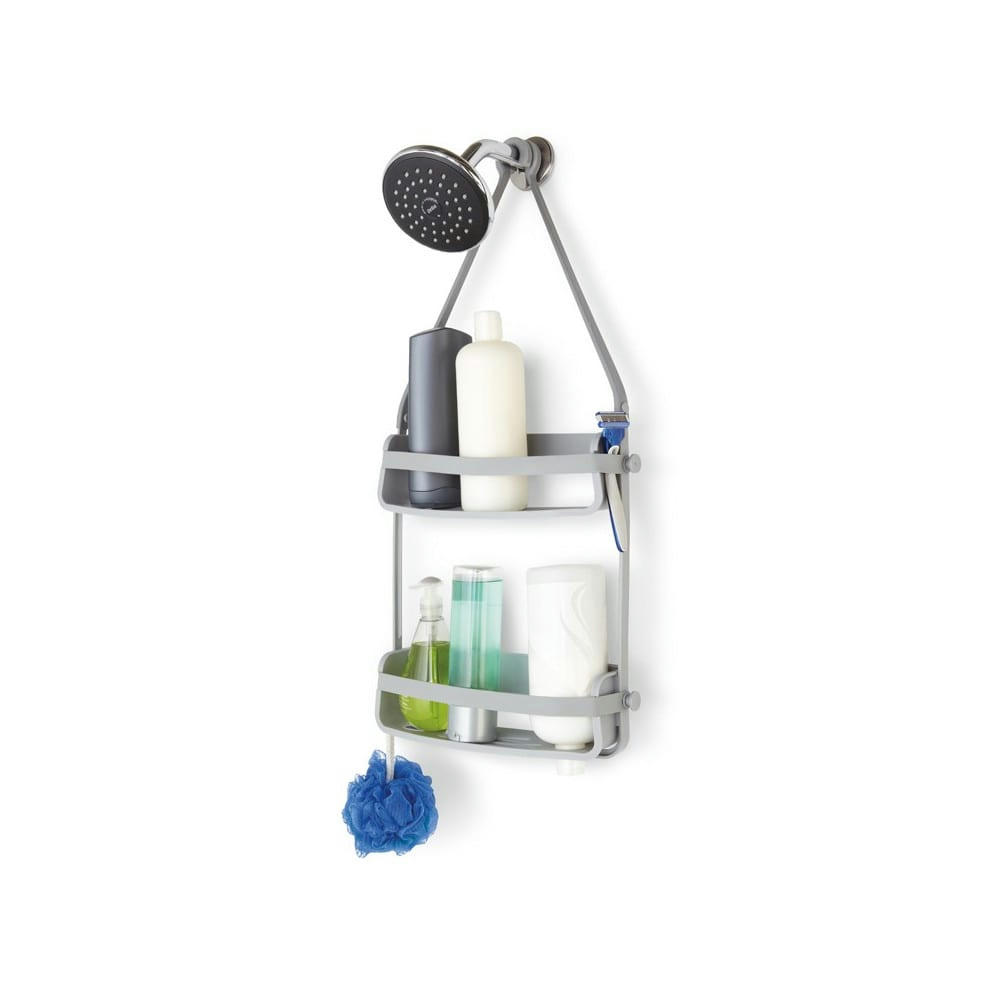 FLEX - Etagère de douche flex pvc gris