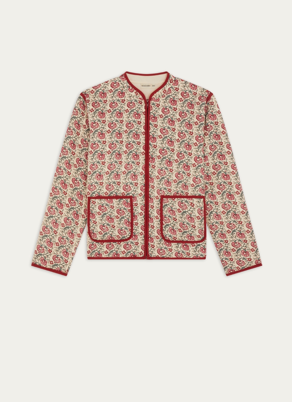 VESTE MATELASSEE BEIGE CLAIR