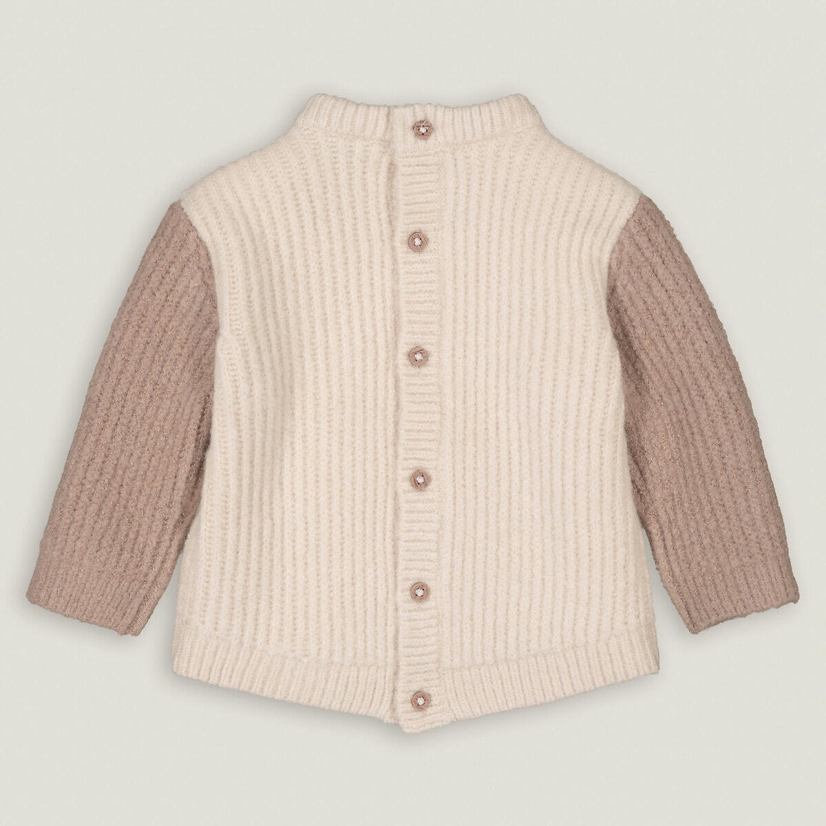 Pull col rond en grosse maille