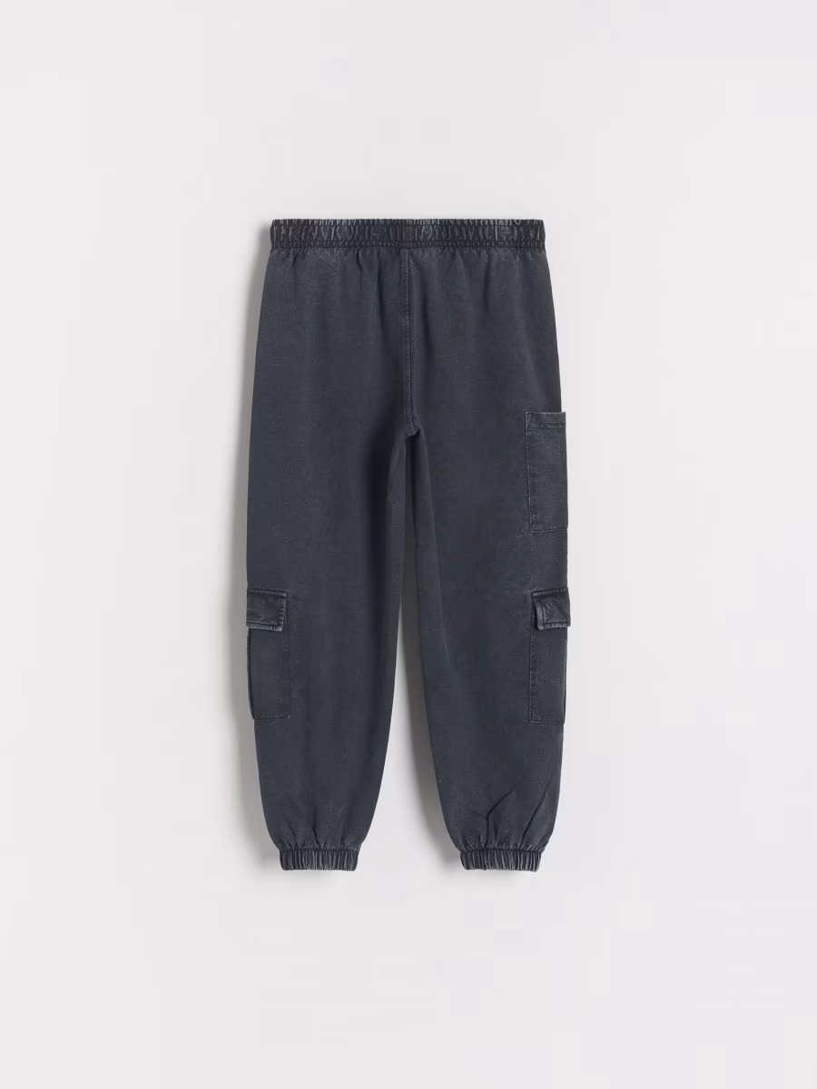 Cargo Trousers With Wash Effect