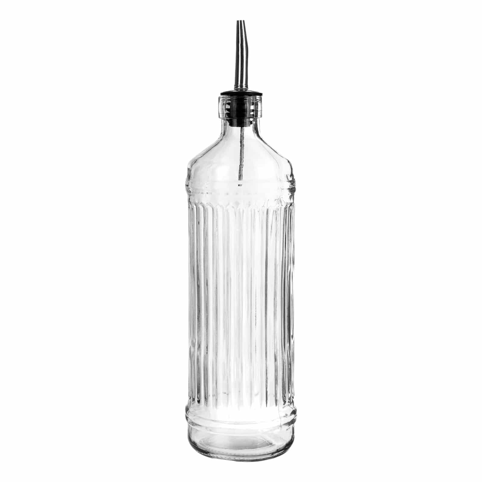 Essig-/Ölflasche Klar, ⌀ 8 cm, H 310 mm